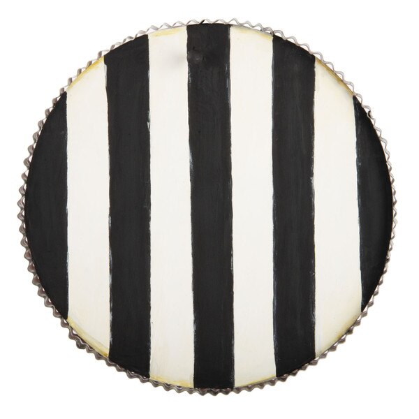 Round Black & White Display Board by The Round Top Collection